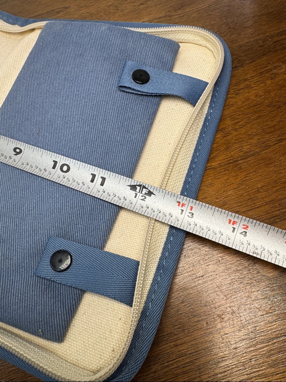 MochiThings Canvas Today Pouch for Weekly Planner Insert in SOLD OUT Indi Blue - Picture 14 of 16